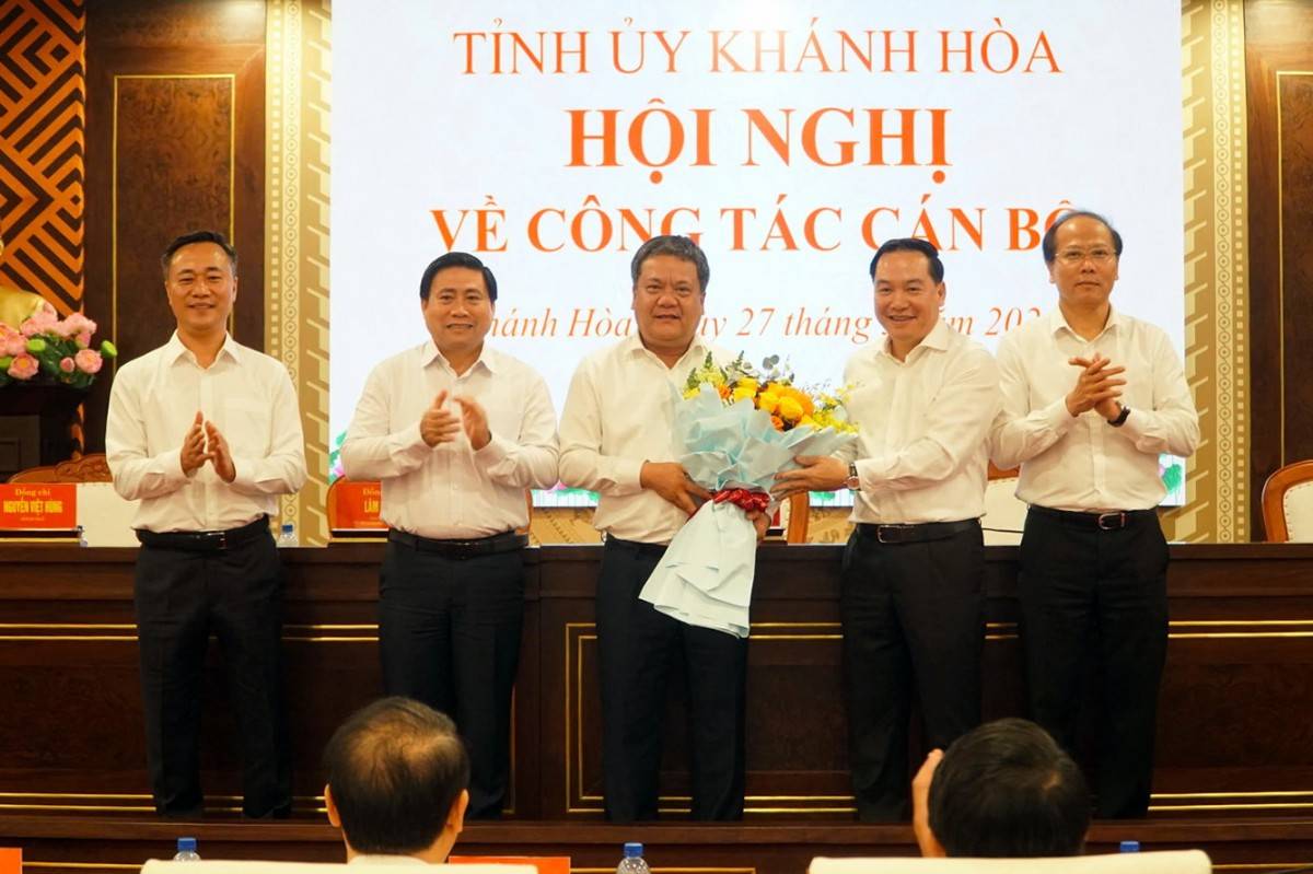 Ông Trần Phong được bầu làm Bí thư Tỉnh ủy Khánh Hòa