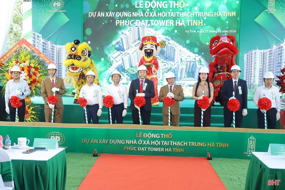 Hà Tĩnh đón nguồn cung gần 2.000 căn hộ từ dự án Nhà ở xã hội