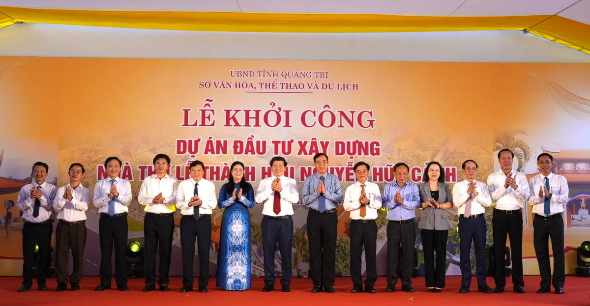 Quảng Trị khởi công xây dựng Nhà thờ Lễ Thành hầu Nguyễn Hữu Cảnh