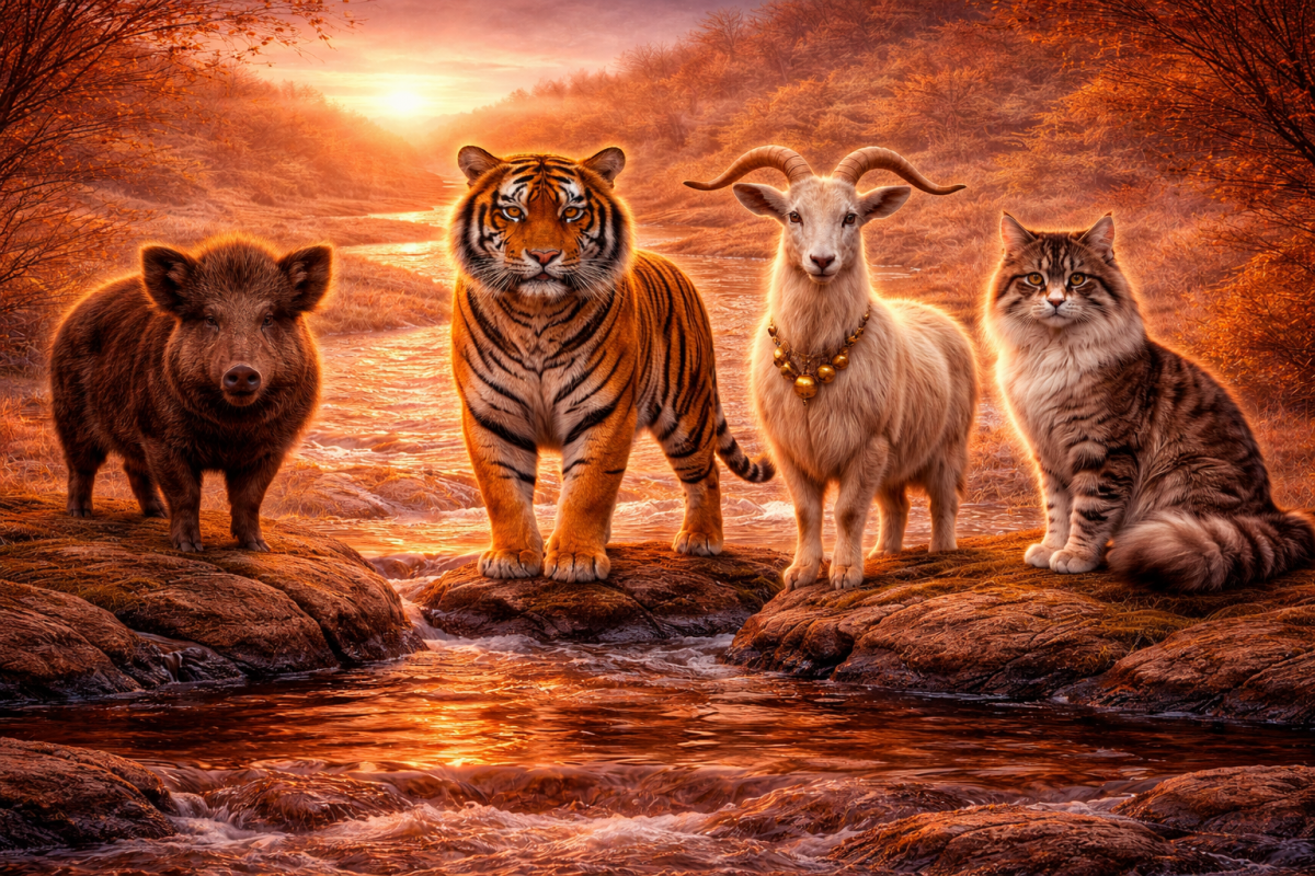 Tử vi - Vận số ngày 01/4/2026  Tuổi Hợi: Khí trường nhiễu động khiến bạn dễ rơi vào vòng lời ra tiếng vào.