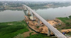 Nhịp cầu Sông Lô trong đại công trường sửa chữa hơn 74 tỷ đồng