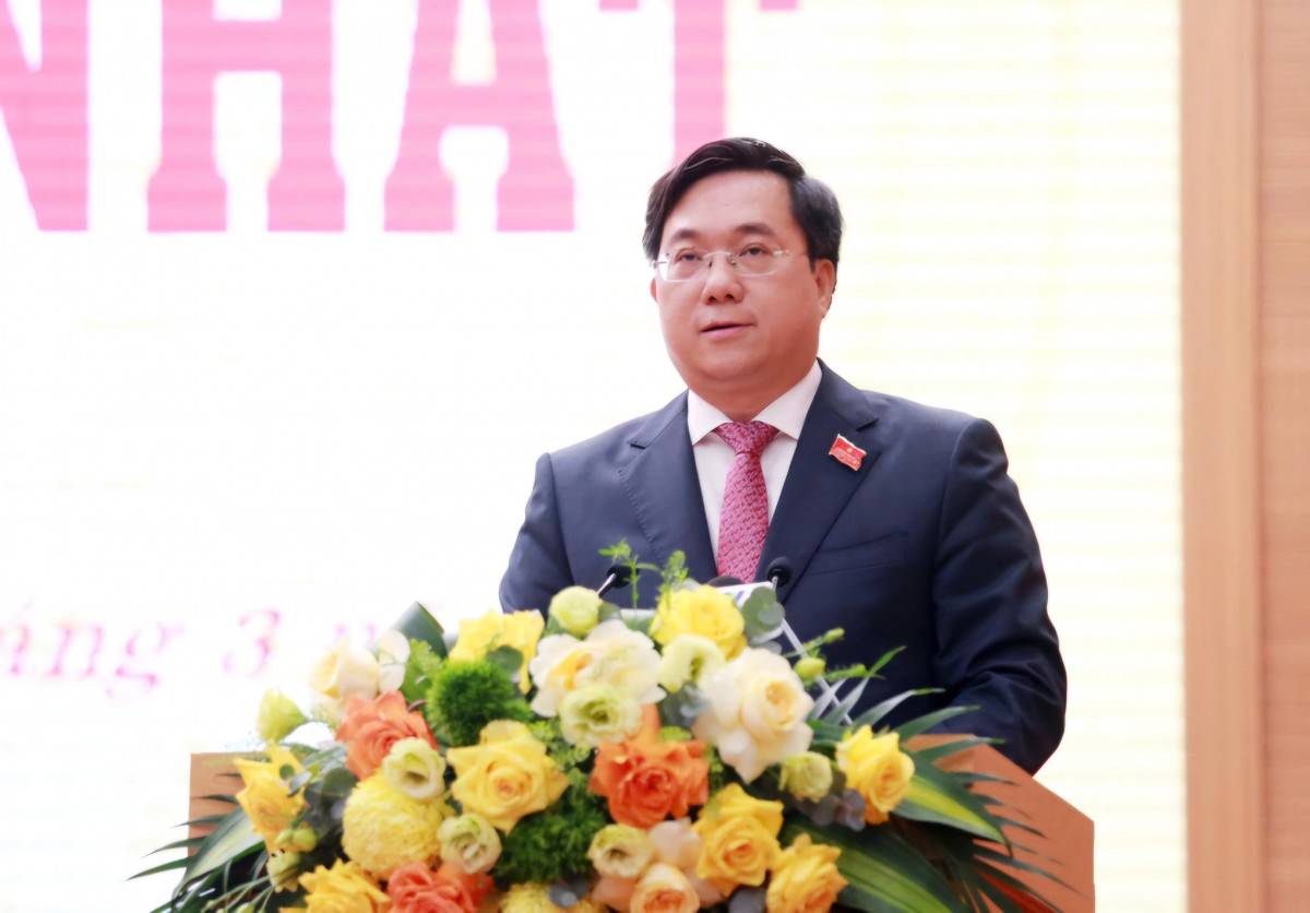 Ông Trần Duy Đông tái đắc cử Chủ tịch UBND tỉnh Phú Thọ với 100% phiếu