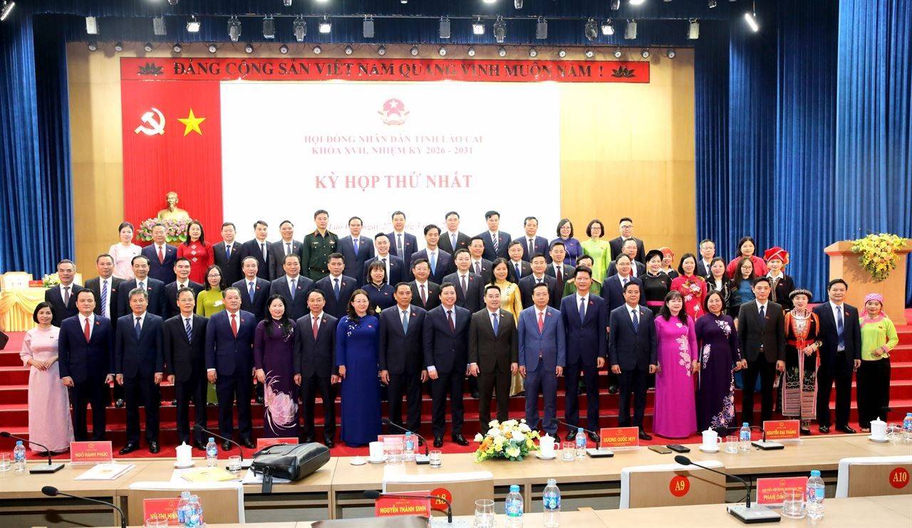 Kỳ họp đầu tiên HĐND Lào Cai khóa XVII mở ra chặng đường phát triển nhiệm kỳ mới