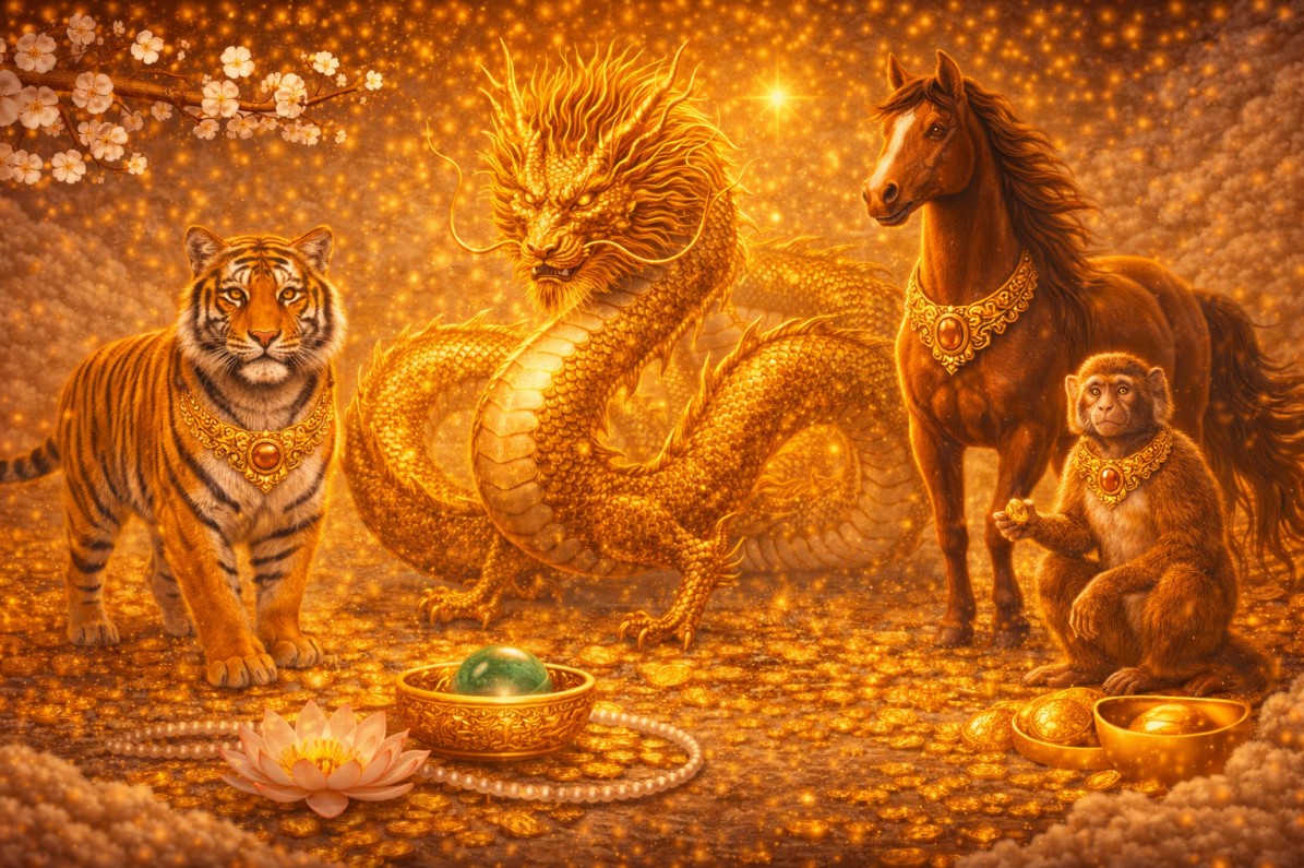 Tử vi tuần mới từ 3/03 – 05/04/2026: 4 con giáp may mắn, Tài lộc bùng nổ, sự nghiệp thăng hoa rực rỡ