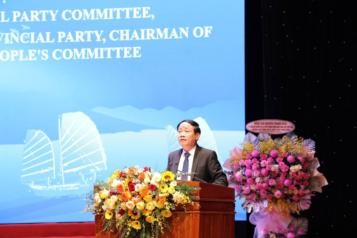 Chủ tịch UBND tỉnh Gia Lai phát biểu tại Hội nghị Xúc tiến đầu tư năm 2026