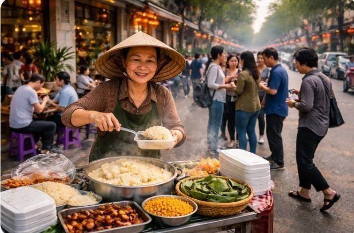 Bài học kinh doanh từ bà bán xôi: Vì sao mô hình nhỏ vẫn sống khỏe?