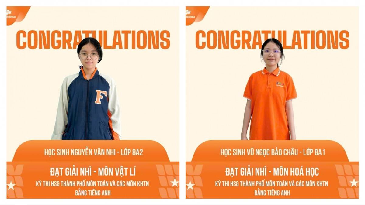 Học sinh FPT School Hải Phòng tỏa sáng tại nhiều sân chơi học thuật khẳng định chất lượng đào tạo