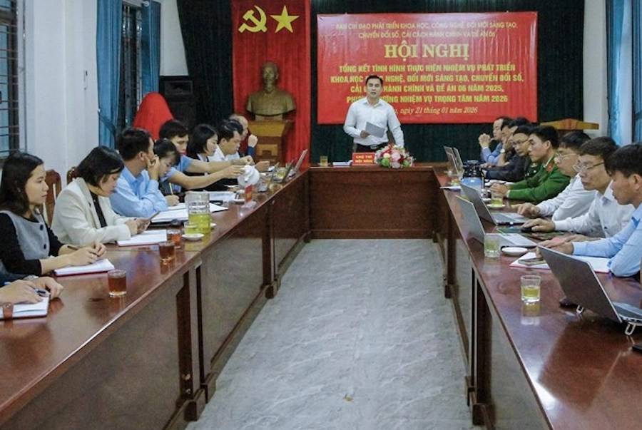 Xã Vân Du tổng kết công tác khoa học công nghệ, chuyển đổi số, cải cách hành chính và Đề án 06 năm 2025; triển khai nhiệm vụ trọng tâm năm 2026