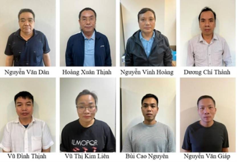 Nhiều bị can khác cùng bị đưa ra xét xử