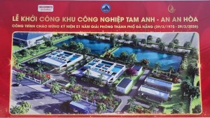 Đà Nẵng đẩy nhanh tiến độ các khu công nghiệp tại xã Tam Anh