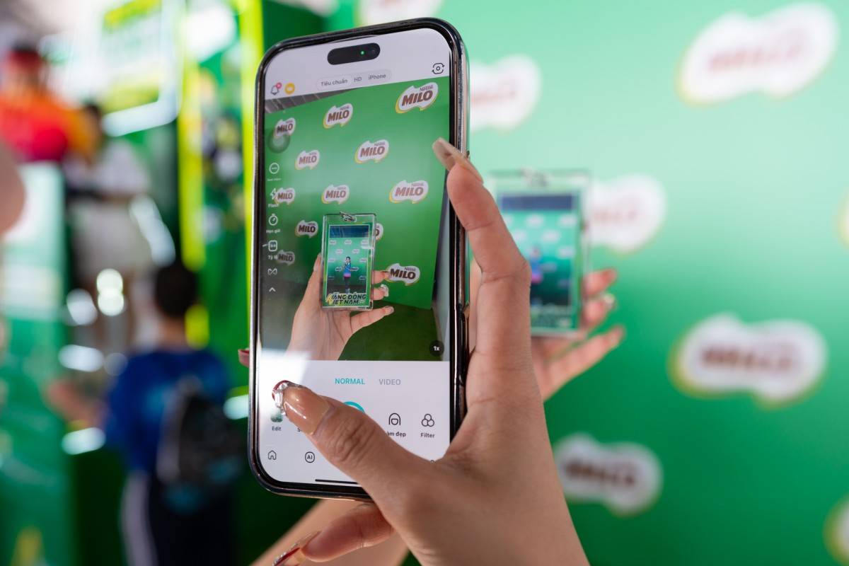 Người tham dự sẽ nhận được quà kỉ niệm khi tham dự các trò chơi tại gian hàng MILO