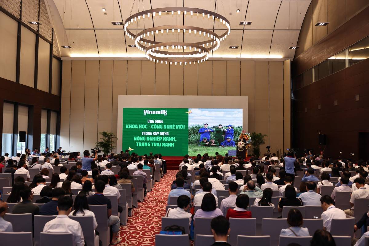  Hội nghị Khoa học, Công nghệ Chăn nuôi và Thú y toàn quốc lần thứ nhất (Ảnh: VN).