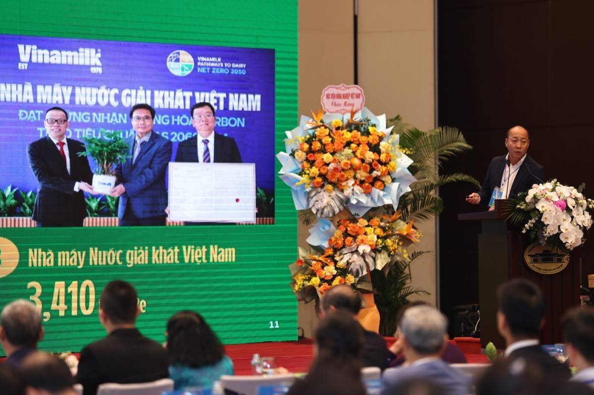 Mô hình trang trại sinh thái chuẩn quốc tế của Vinamilk gây ấn tượng tại hội nghị quốc gia về chăn nuôi