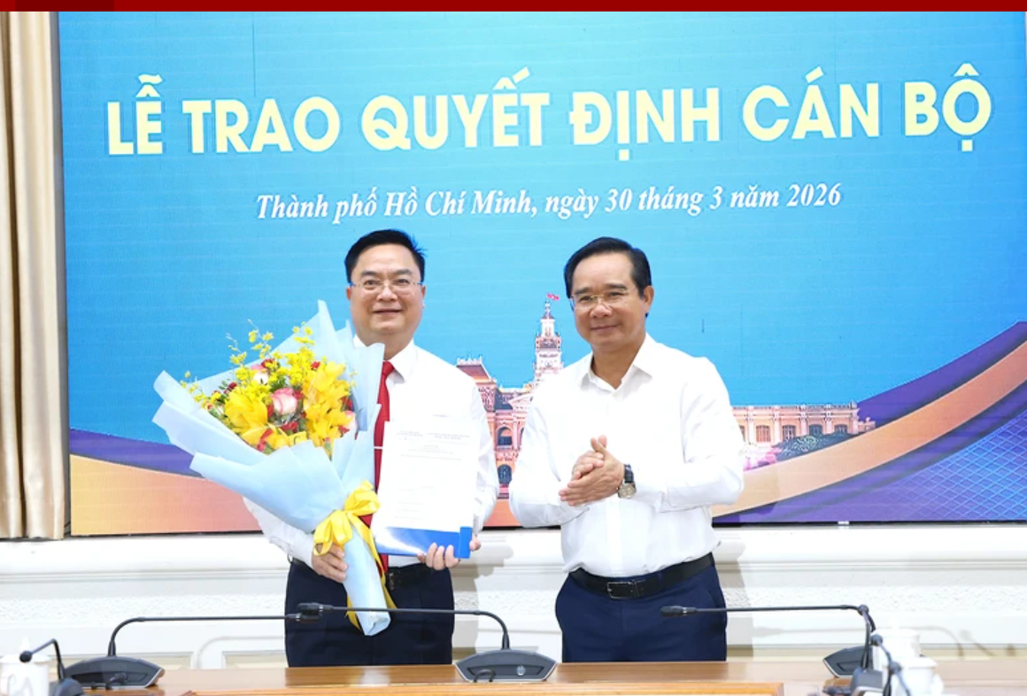 Ông Hoàng Vũ Thảnh giữ chức Giám đốc Sở Tài chính TP.HCM