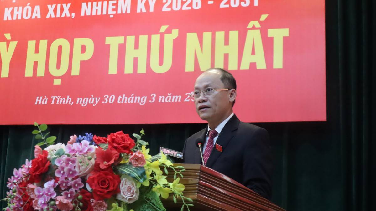 Hà Tĩnh Khai mạc kỳ họp HĐND khóa XIX, kiện toàn bộ máy