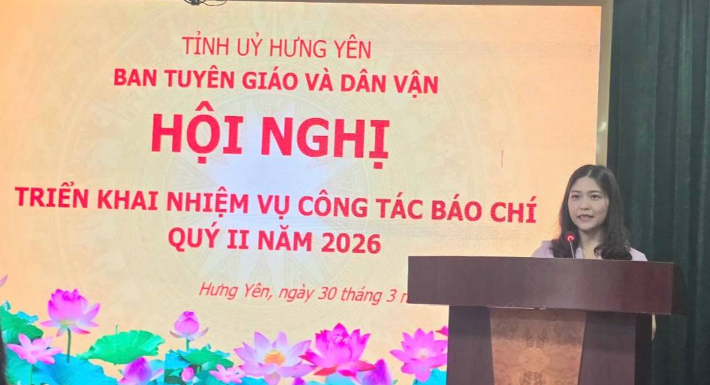Bà Bùi Thị Lan Anh Phó Giám đốc Sở Văn hóa, thể thao và Du lịch
