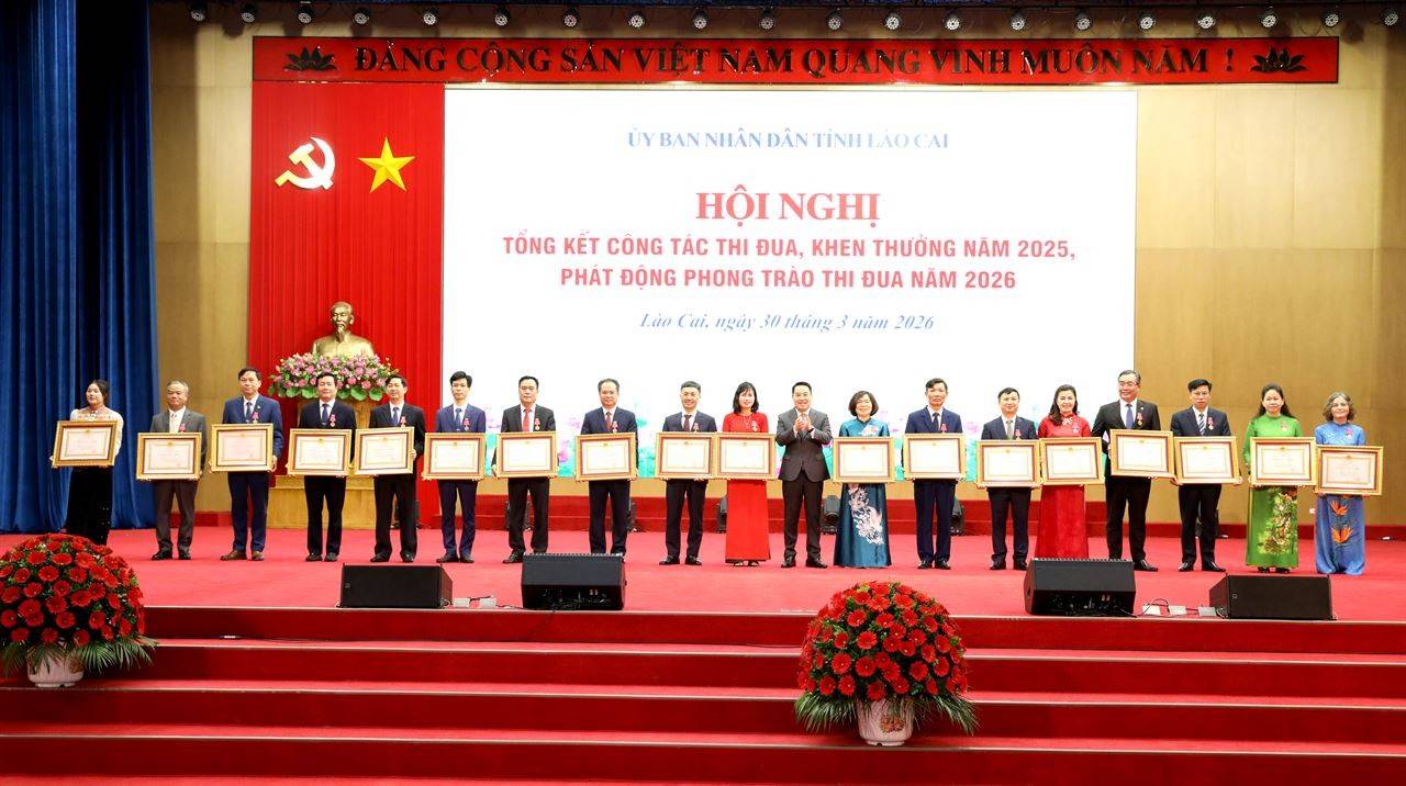Lào Cai: Phát động thi đua năm 2026 với quyết tâm bứt phá tăng trưởng, phát triển nhanh, bền vững