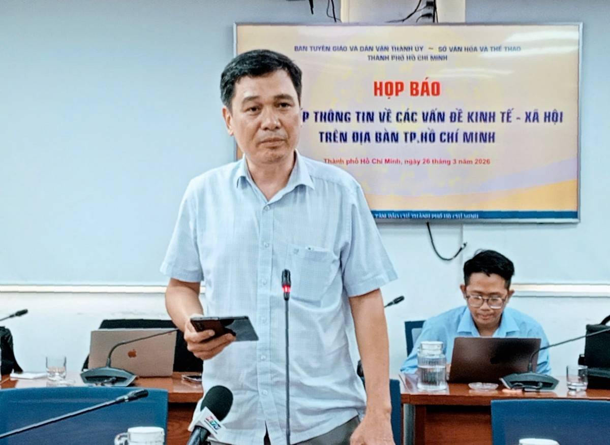  ông Nguyễn Kiên Giang - Phó trưởng phòng Quản lý bảo trì và khai thác công trình giao thông, Sở Xây dựng TP. Hồ Chí Minh