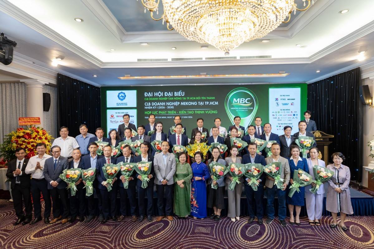 CLB Doanh nghiệp Mekong tại TP.HCM chính thức thành lập, thúc đẩy hợp tác chuỗi giá trị