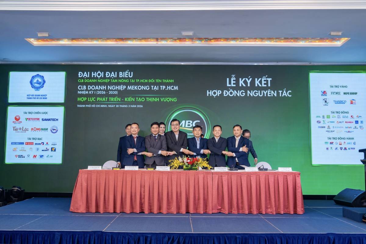 CLB Doanh nghiệp Mekong tại TP.HCM chính thức thành lập, thúc đẩy hợp tác chuỗi giá trị