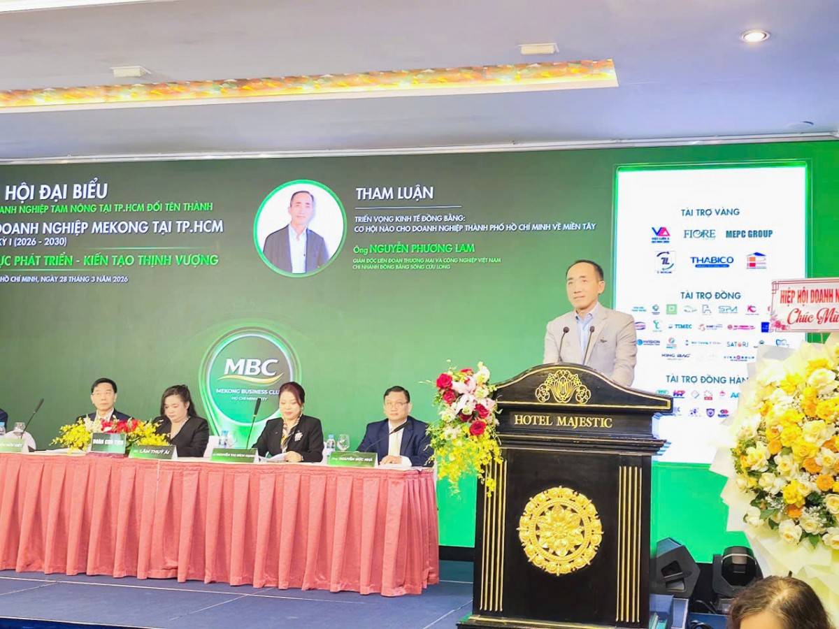 CLB Doanh nghiệp Mekong tại TP.HCM chính thức thành lập, thúc đẩy hợp tác chuỗi giá trị