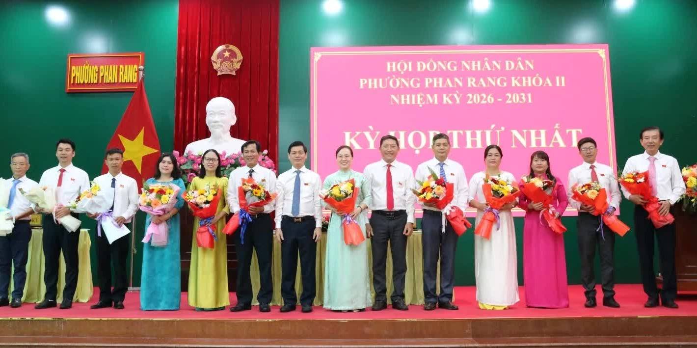 Khánh Hòa: Kiện toàn lãnh đạo phường Phan Rang nhiệm kỳ 2026–2031