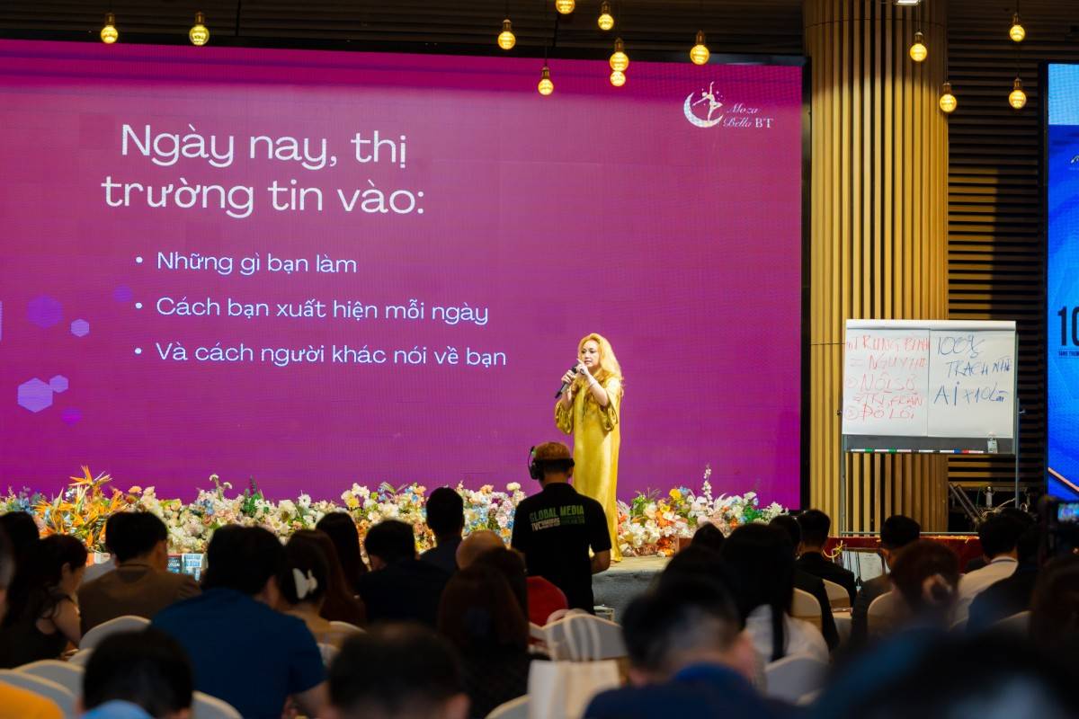 Nữ doanh nhân Moza-Bella cùng cú hích 10X: “Cơ hội chỉ có ý nghĩa khi được biến thành hành động”