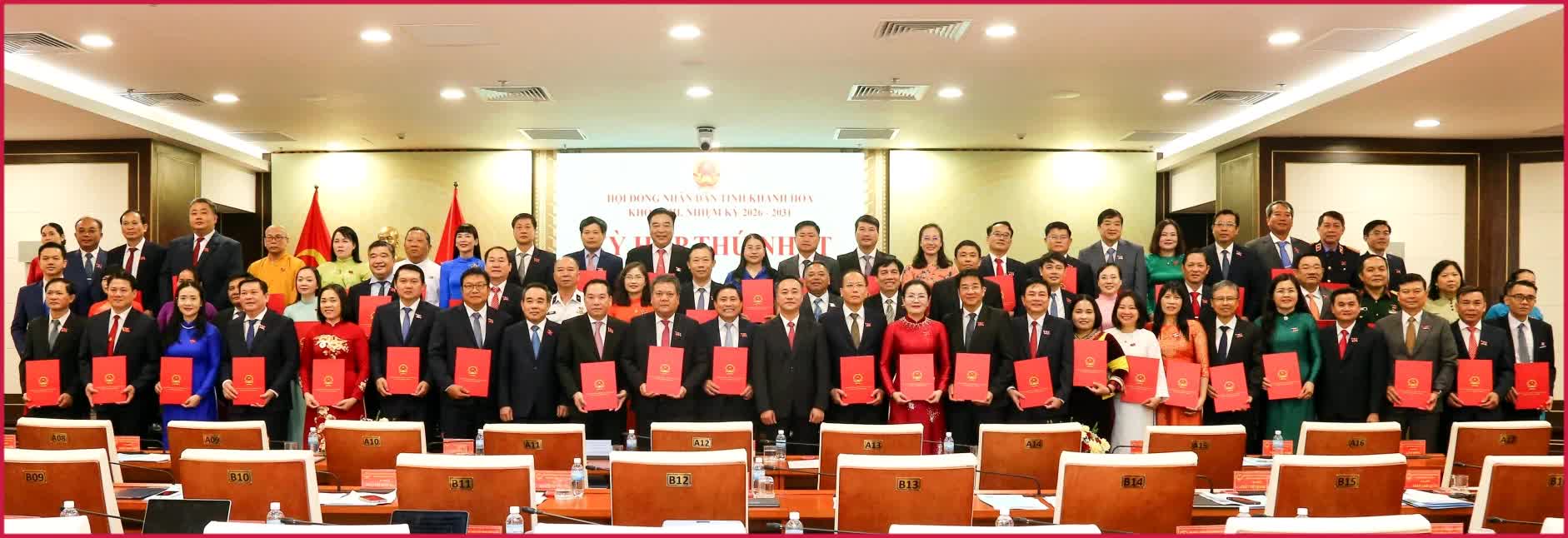 Khánh Hòa: Kỳ họp thứ nhất bầu các chức danh chủ chốt HĐND, UBND tỉnh khóa VIII, nhiệm kỳ 2026 – 2031