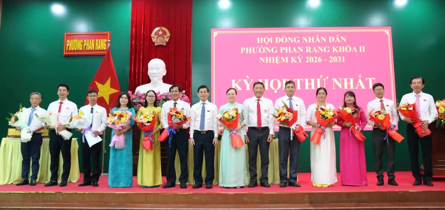 Khánh Hòa: Kiện toàn lãnh đạo phường Phan Rang nhiệm kỳ 2026–2031