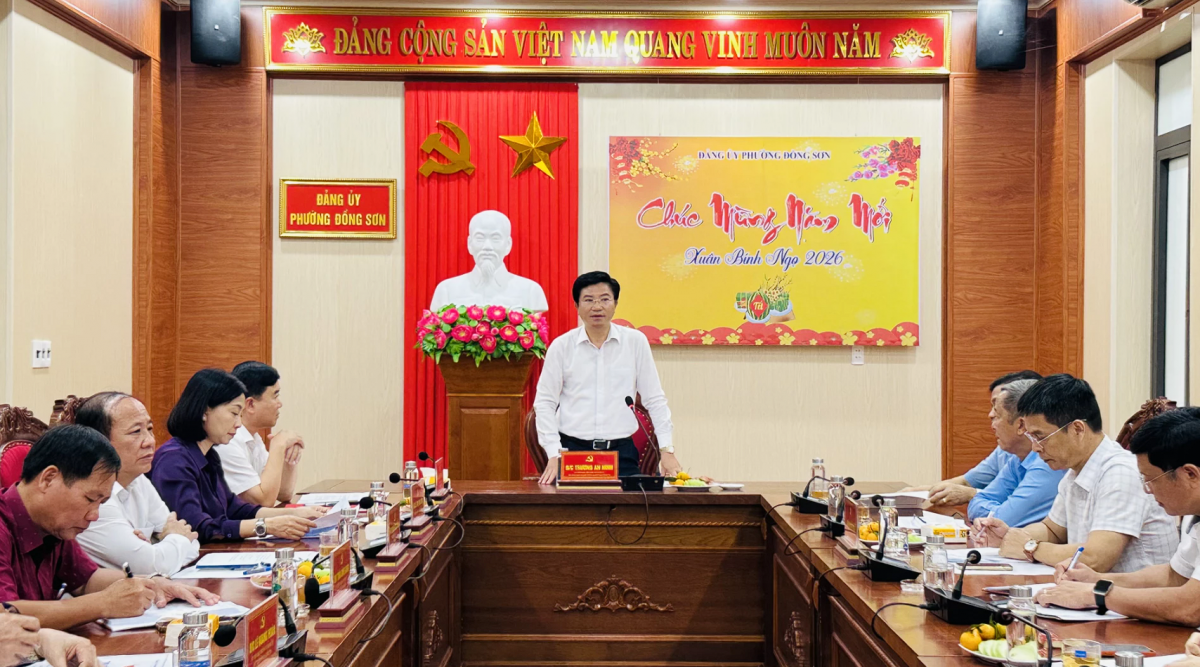 Quảng Trị: Kiểm tra việc thực hiện nghị quyết đại hội Đảng và sắp xếp tổ chức bộ máy tại Đồng Sơn