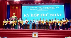 Khai mạc Kỳ họp thứ nhất HĐND tỉnh Đồng Tháp khóa XI: Kiện toàn bộ máy, khởi động nhiệm kỳ phát triển mới
