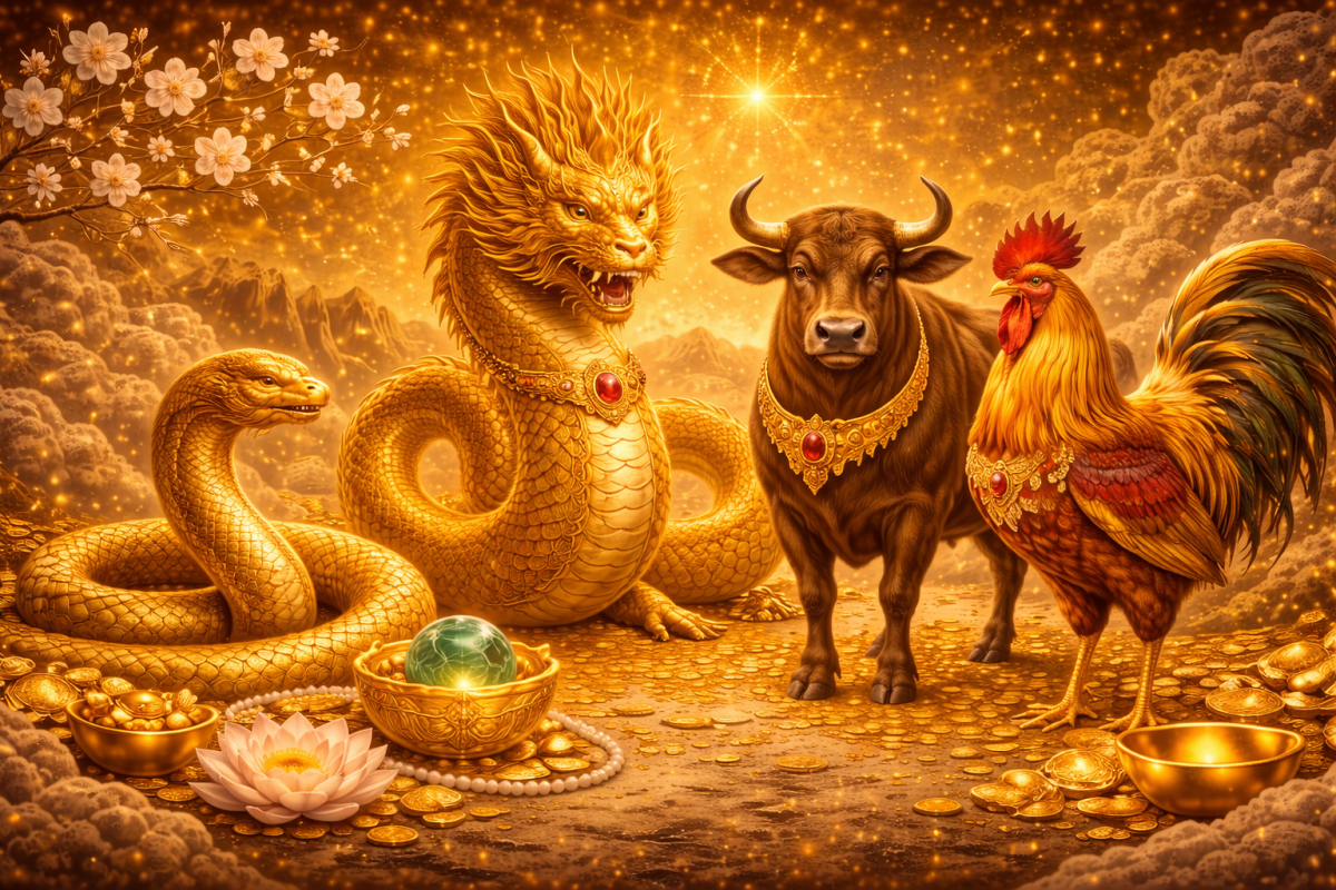 Tử vi - Vận số ngày 5/4/2026 - Tuổi Thìn: Được Lục hợp trợ lực, tài vận vào đà tăng, hợp đồng ký kết thuận lợi. 