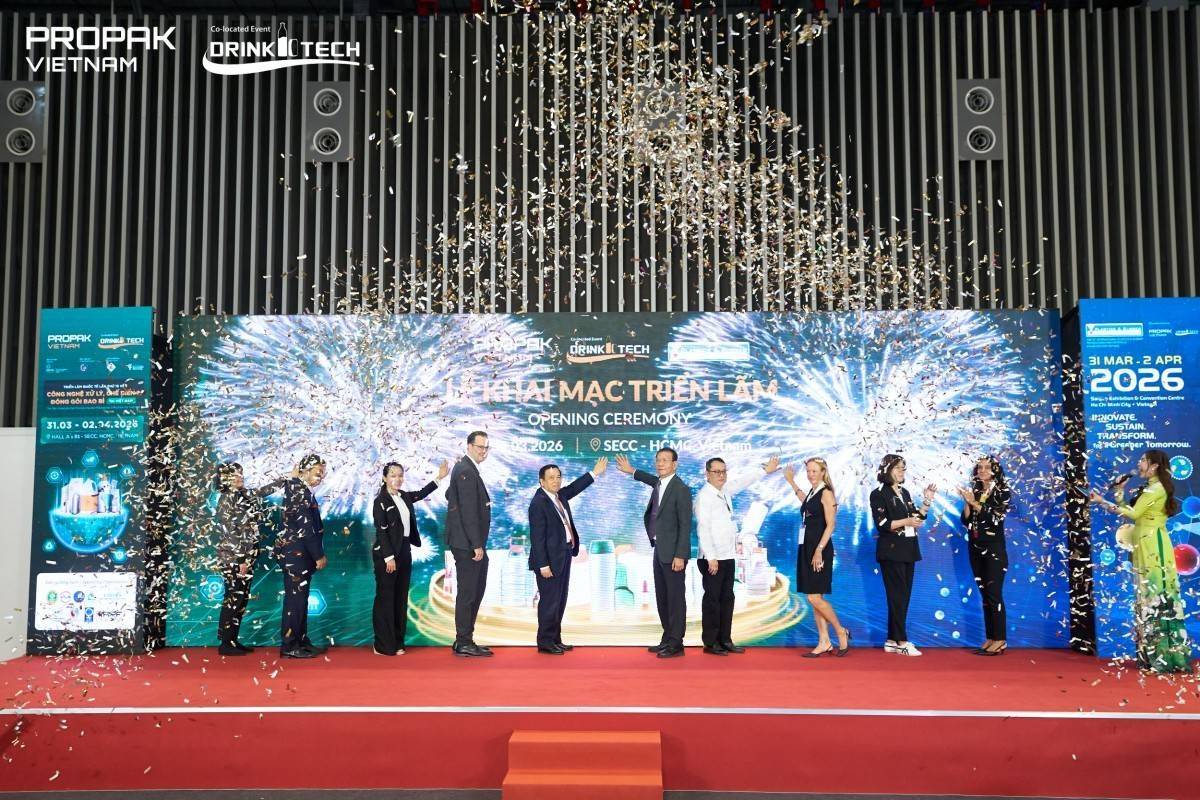 Khai mạc ProPak Vietnam 2026: Thúc đẩy đổi mới công nghệ và kết nối chuỗi giá trị sản xuất