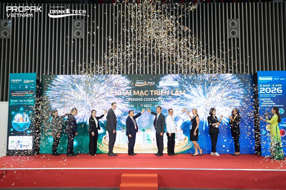 Khai mạc ProPak Vietnam 2026: Thúc đẩy đổi mới công nghệ và kết nối chuỗi giá trị sản xuất