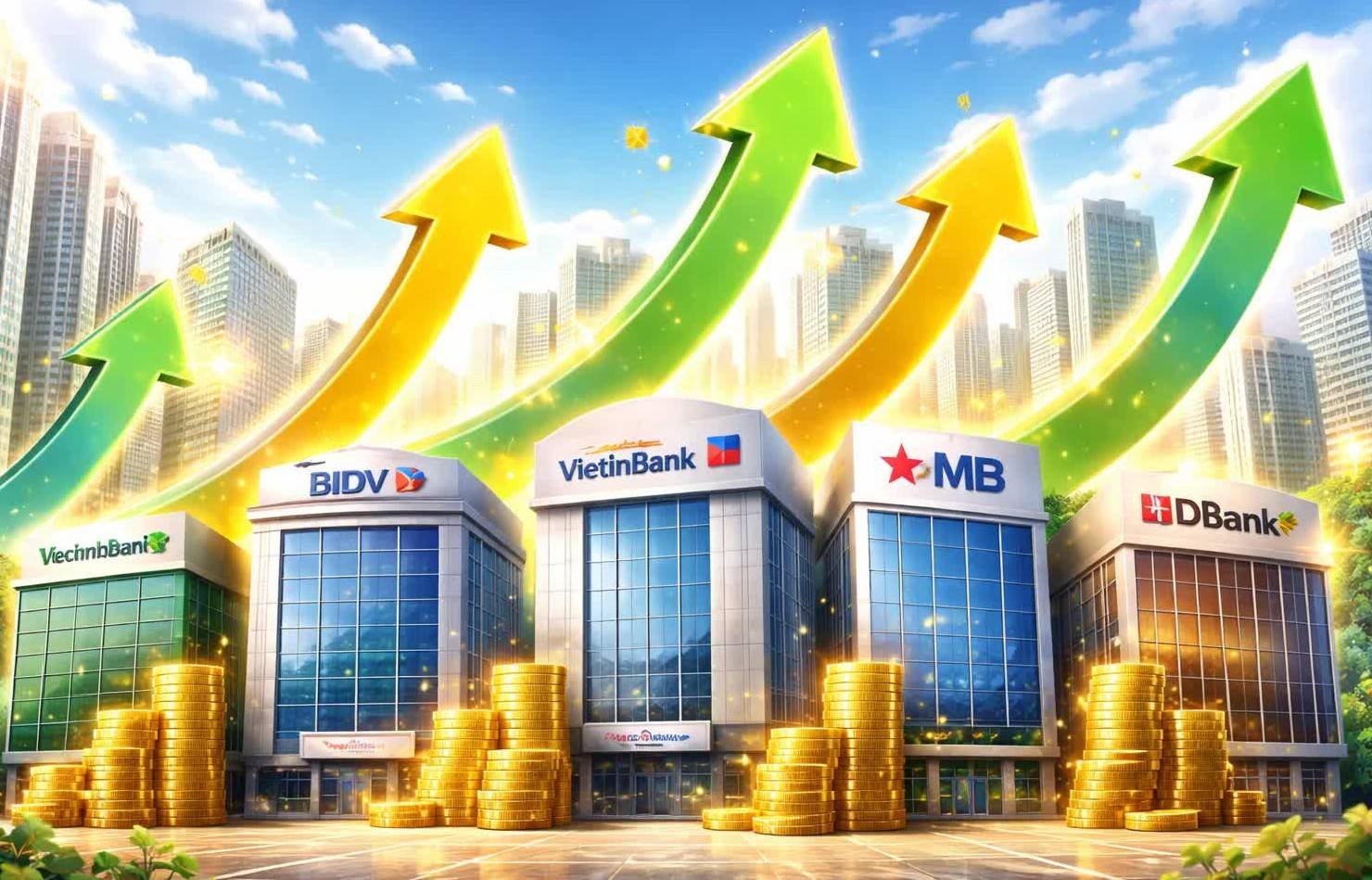 Nhiều ngân hàng được dự báo lãi lớn ngay trong quý đầu năm 2026