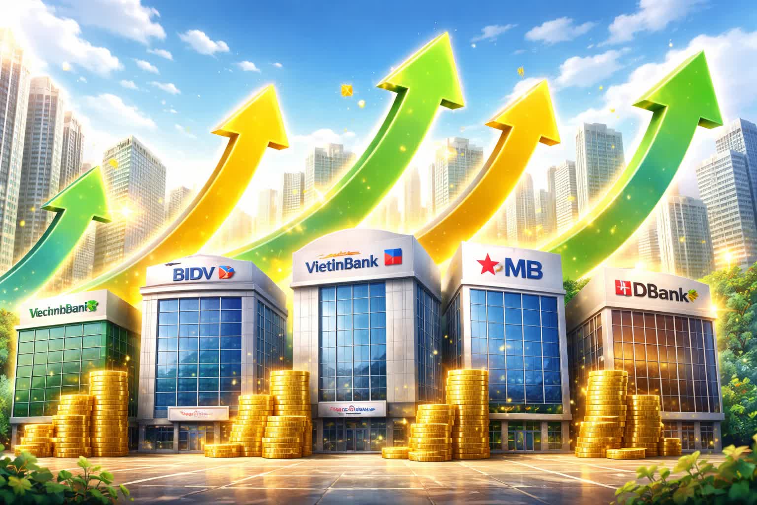 Nhiều ngân hàng được dự báo lãi lớn ngay trong quý đầu năm 2026