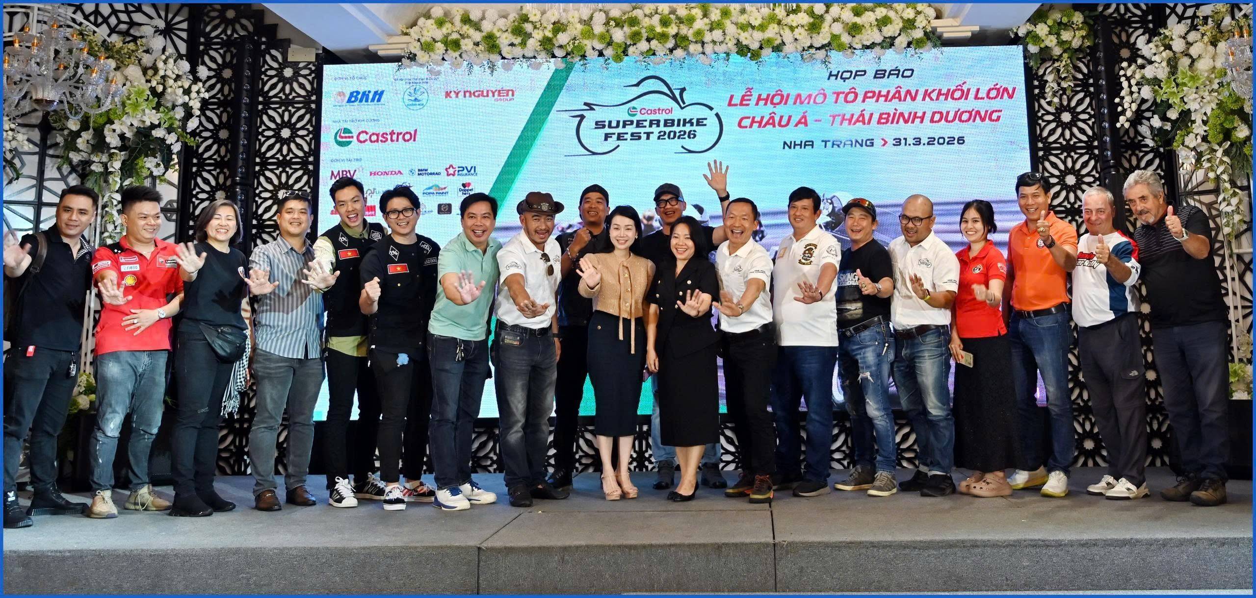 Khánh Hòa lần đầu tiên tổ chức lễ hội mô tô phân khối lớn quy mô châu Á - Thái Bình Dương