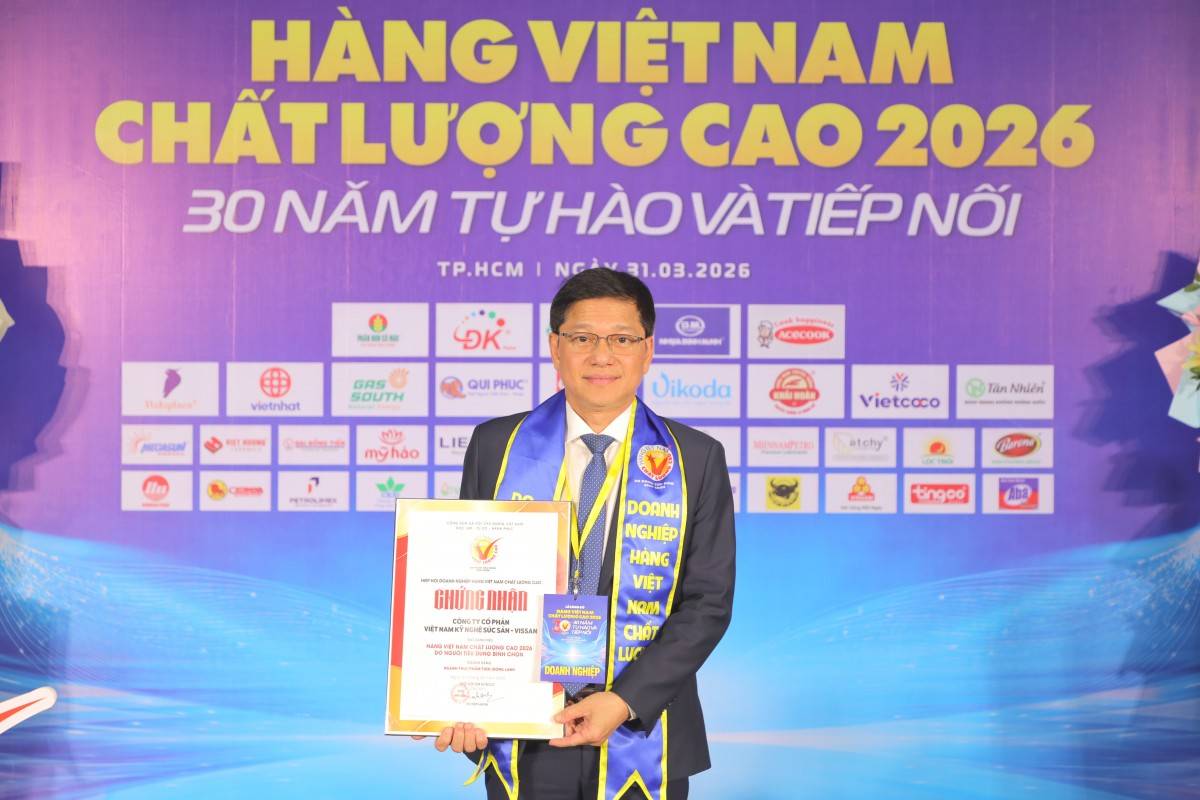 Người tiêu dùng chọn VISSAN là hàng Việt Nam chất lượng cao