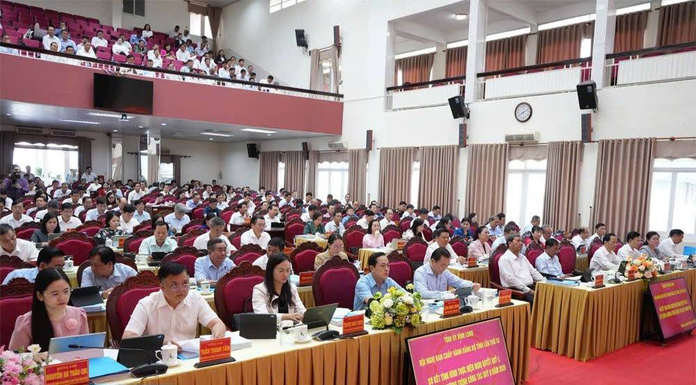 Khai mạc Hội nghị Tỉnh ủy Vĩnh Long lần thứ tư