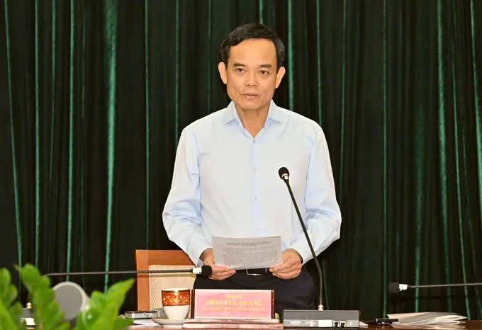 Bí thư Thành ủy TP.Hồ Chí Minh Trần Lưu Quang phát biểu khai mạc hội nghị