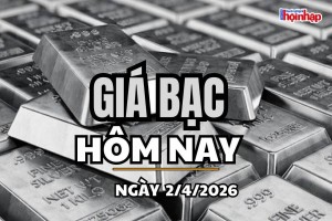 Giá bạc hôm nay 2/4/2026: Giá bạc trong nước trái chiều, thế giới nhích tăng