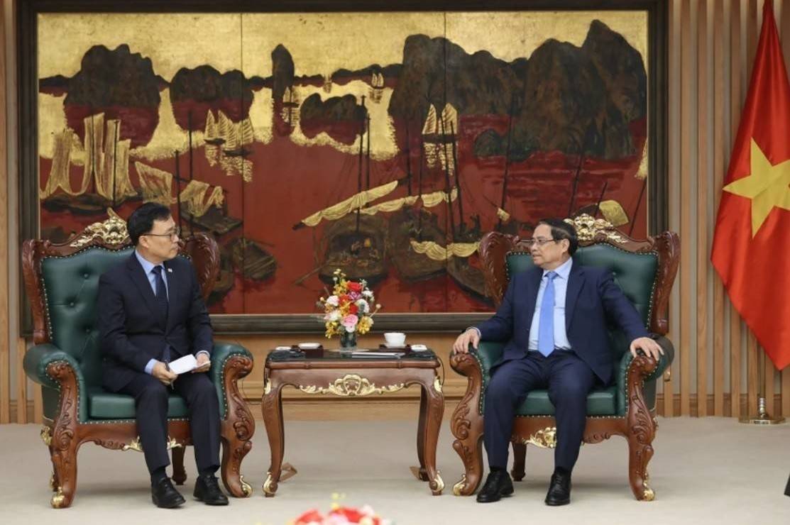 Thủ tướng đề nghị Việt Nam - Hàn Quốc tăng phối hợp bảo đảm an ninh năng lượng