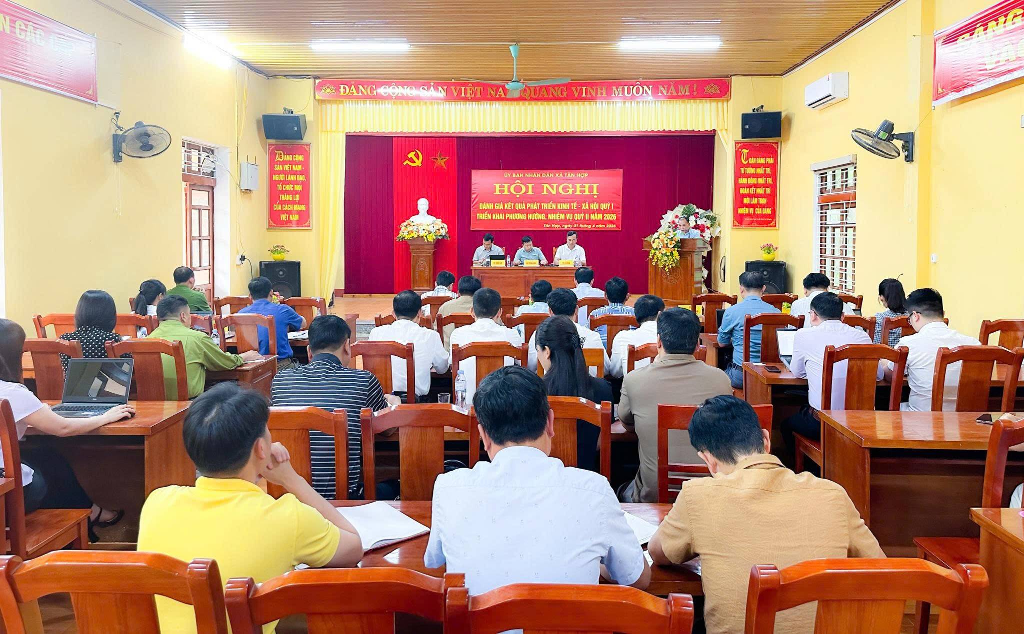 Hội nghị giao ban đánh giá kết quả thực hiện nhiệm vụ phát triển Kinh tế - Xã hội, Quốc phòng - An ninh quý I