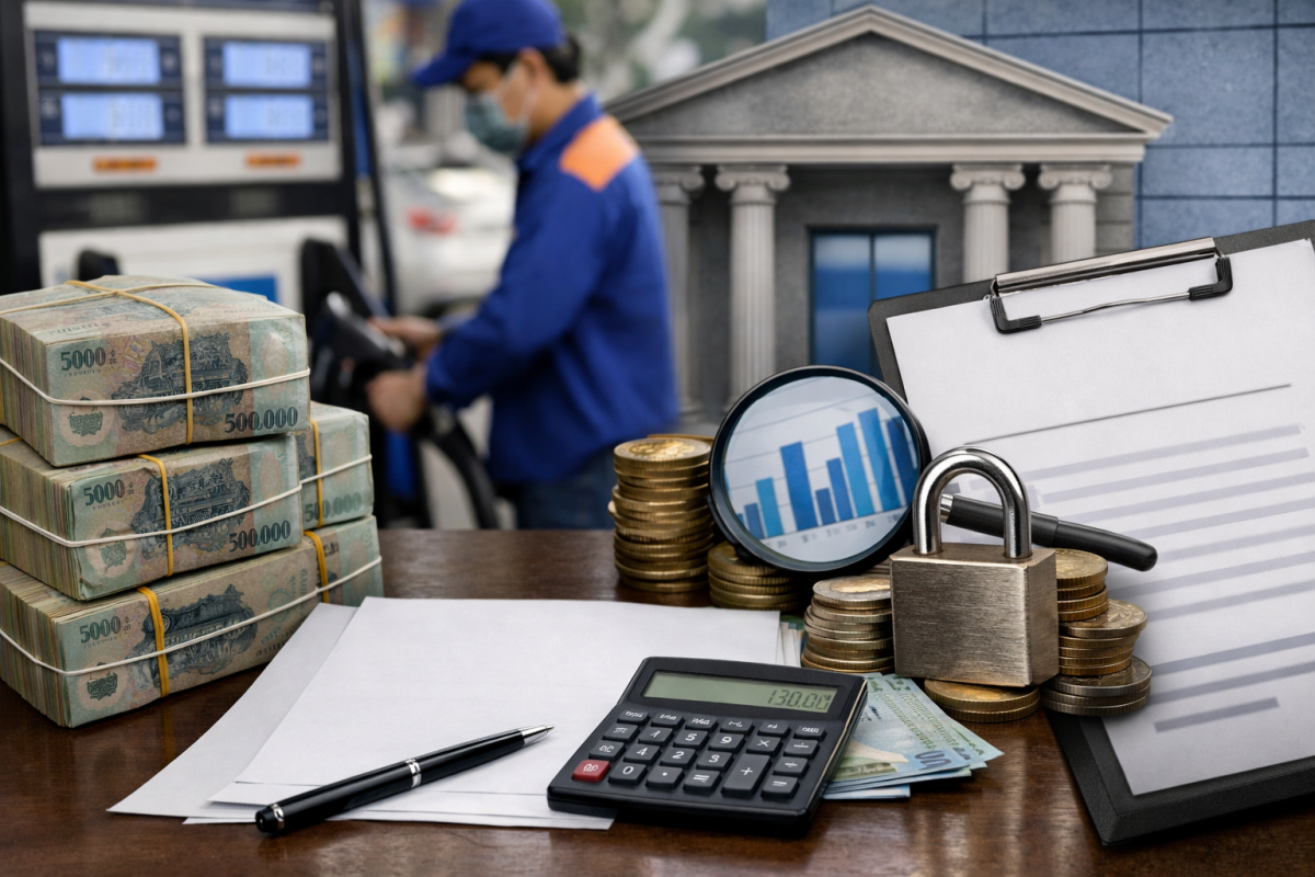 Đề xuất chuyển 8.000 tỉ đồng tạm ứng bình ổn giá xăng dầu vào tài khoản phong tỏa