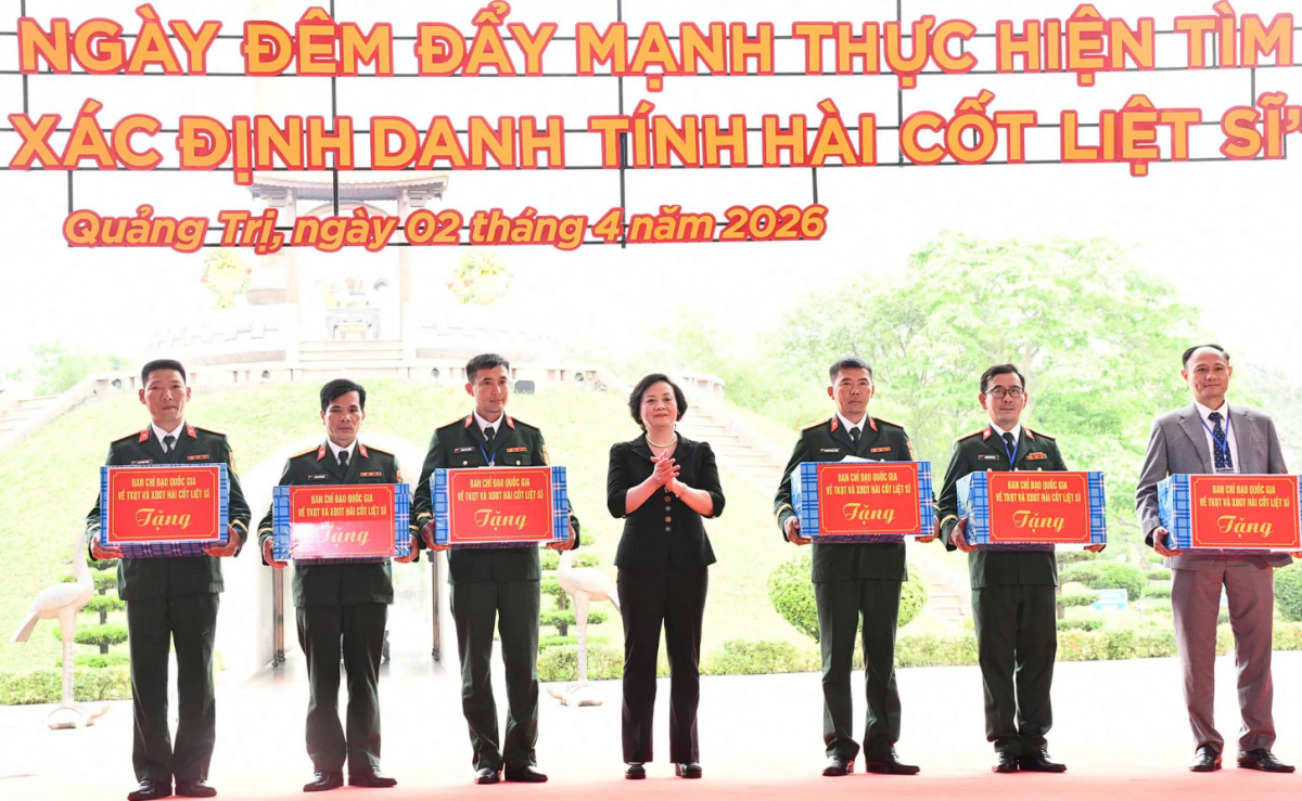 Quảng Trị: Tổ chức lễ phát động “Chiến dịch 500 ngày đêm đẩy mạnh thực hiện tìm kiếm, quy tập và xác định danh tính hài cốt liệt sĩ”