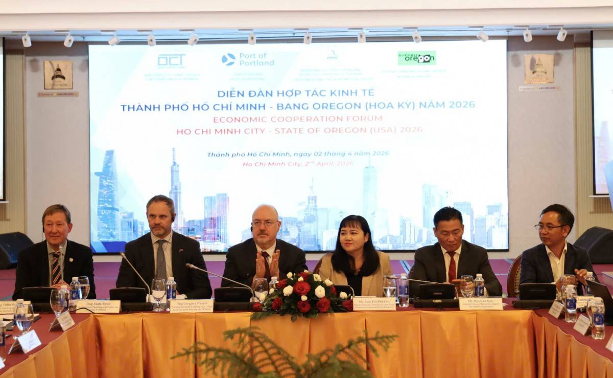  Diễn đàn “Hợp tác kinh tế Thành phố Hồ Chí Minh – Bang Oregon năm 2026”