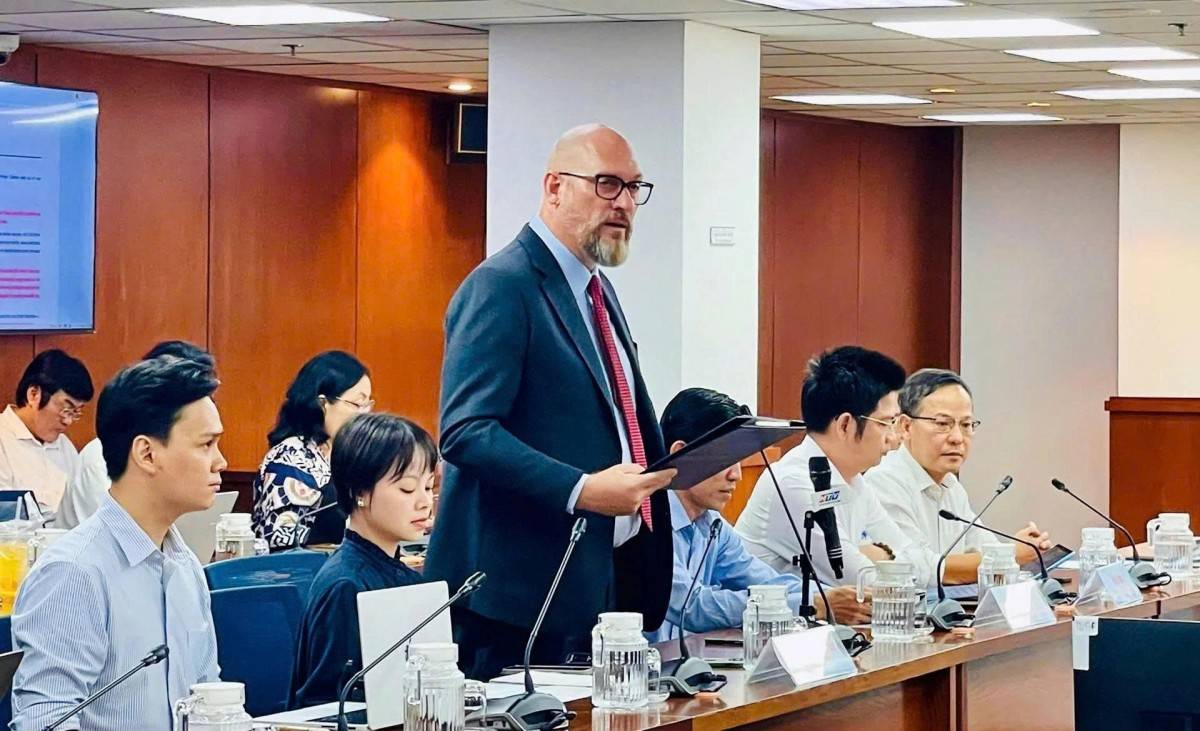 Ông Richard D. McClellan, Tổng Giám đốc điều hành Trung tâm Tài chính Quốc tế TP.HCM (VIFC)