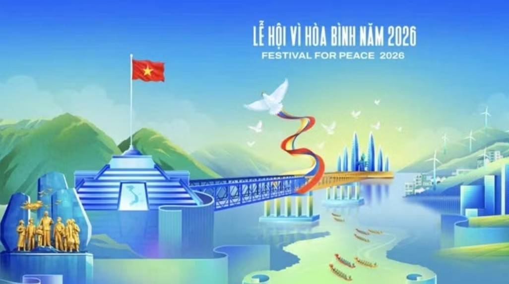 Bộ nhận diện làm nổi bật sự tôn vinh lịch sử và khát vọng tương lai tươi sáng, không chỉ luôn tiến về phía trước, mà còn tôn vinh, tri ân quá khứ hào hùng của dân tộc.