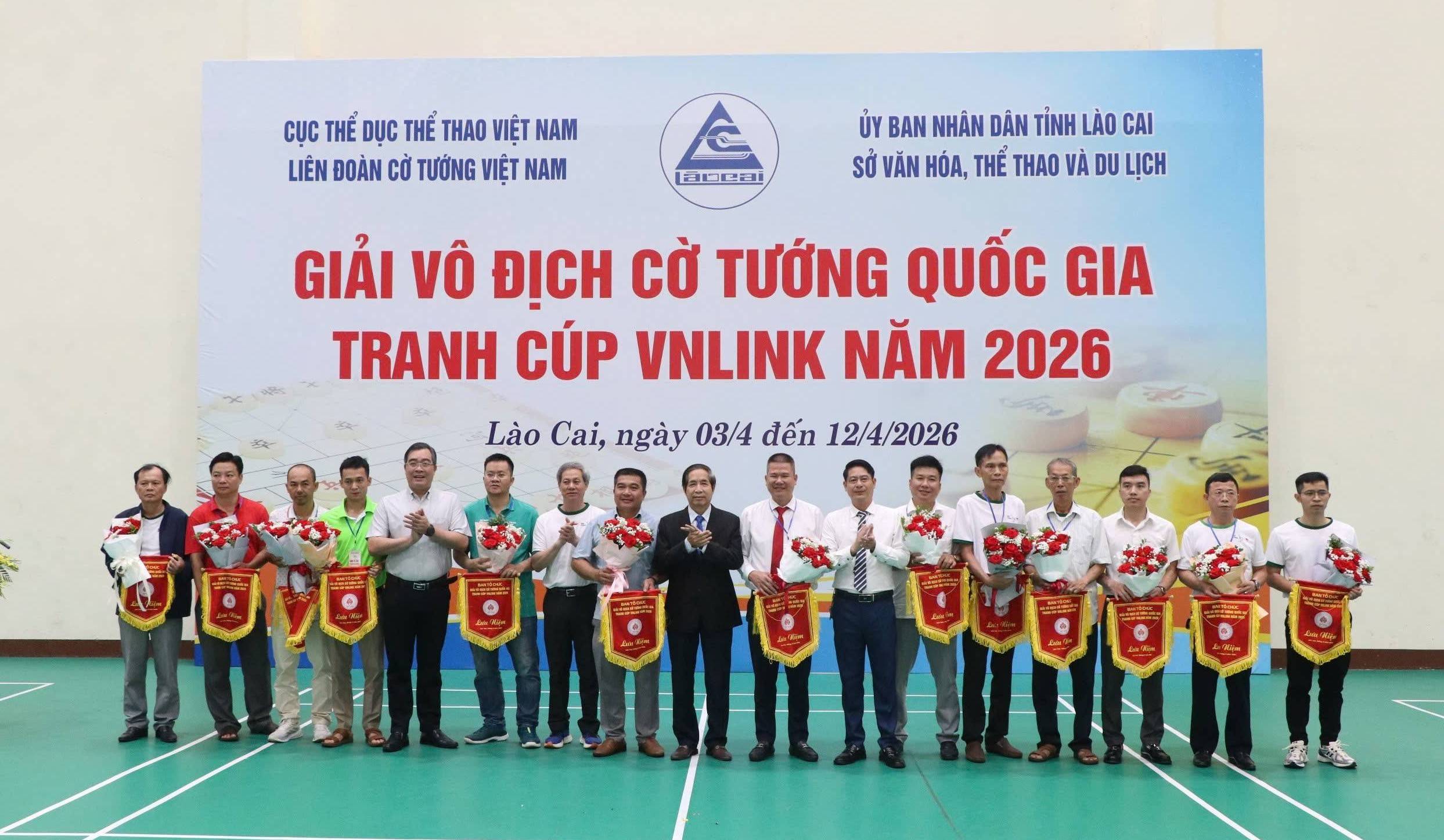 Lào Cai: Khai mạc Giải Vô địch Cờ tướng Quốc gia năm 2026 tranh Cúp VnLink