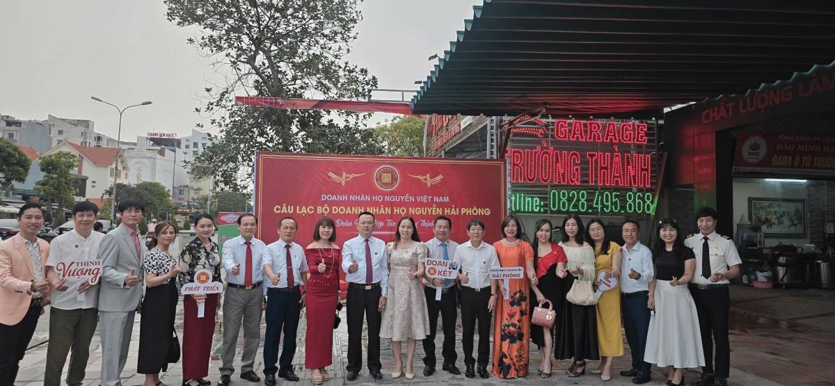 Doanh nhân họ Nguyễn Hải Phòng kết nối – lan tỏa giá trị từ những cuộc gặp gỡ